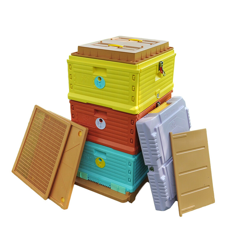 3 Layer Bee hive Plastic Insulated Beehives Waterproof Thermo Beekeeping Boxes