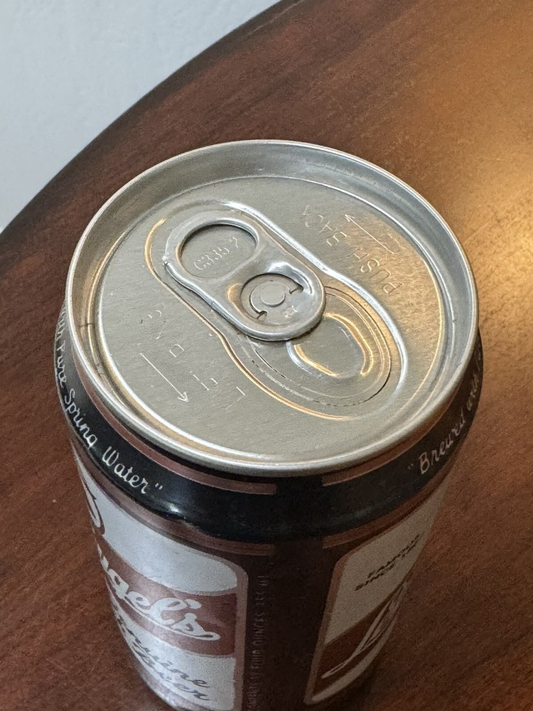 Leinenkugel's Genuine Bock Beer - Empty Beer Can - Bottom Opened