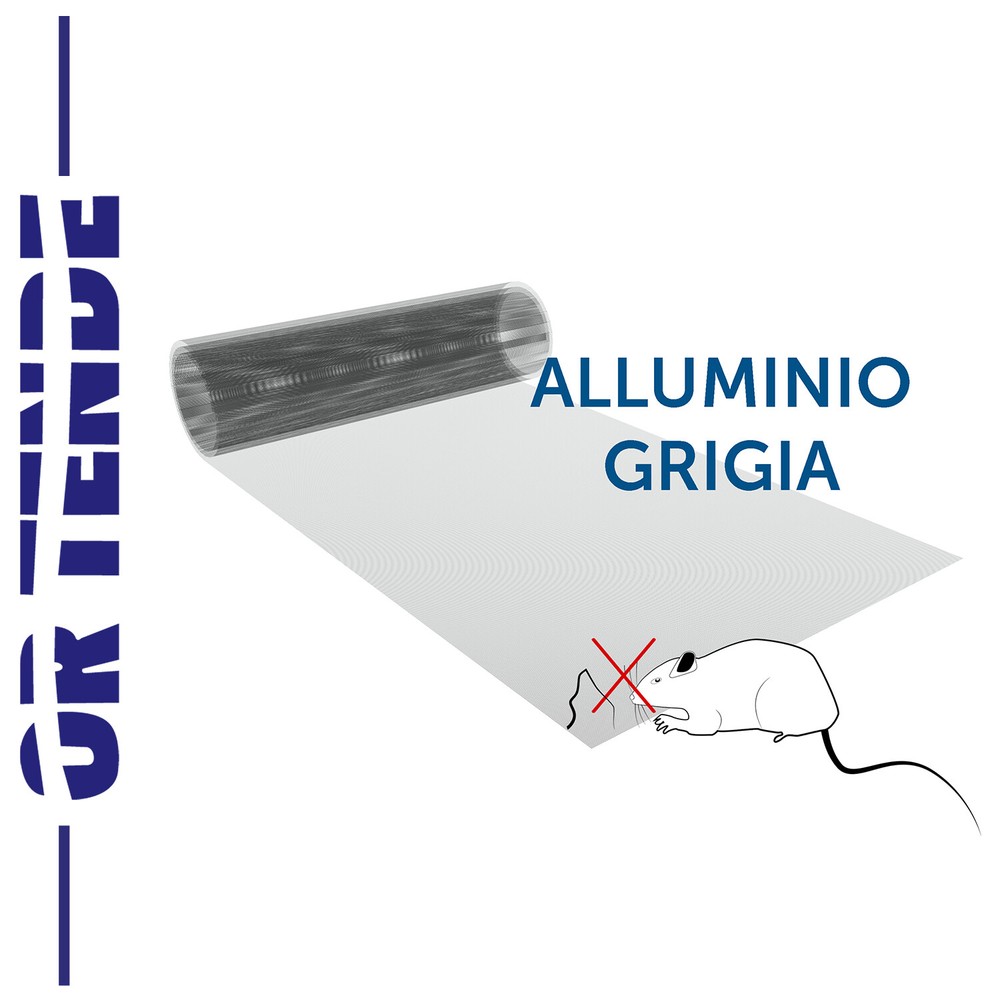 ALUMINUM SILVER Customized Replacement Net for Fixed or Sliding Mosquito Nets