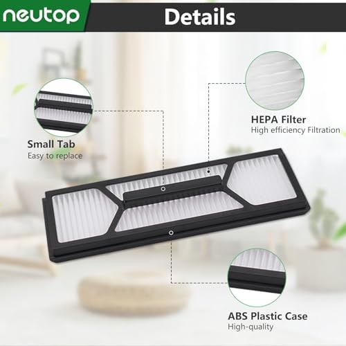 Hepa Filter Replacement Set, Compatible with eufy Robot Vacuum Omni S1