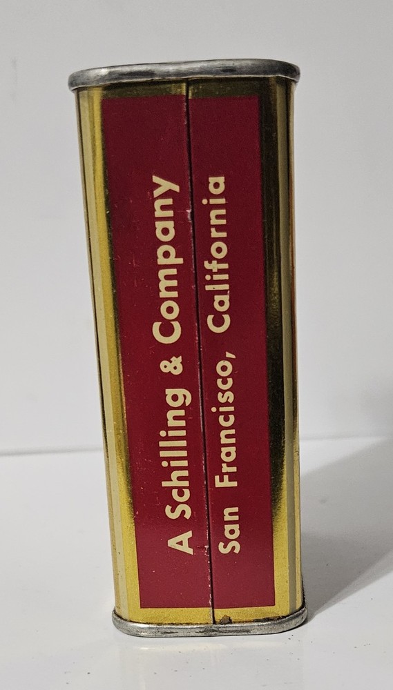 Vintage 1933 Schilling Curry Powder Tin - 2oz