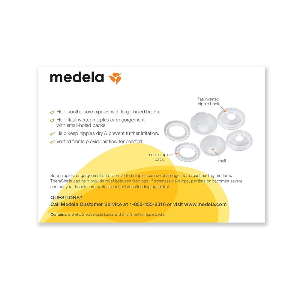 2 - Medela Symphony Breast Milk Initiation Kit + Soft Shells + Thera Shells