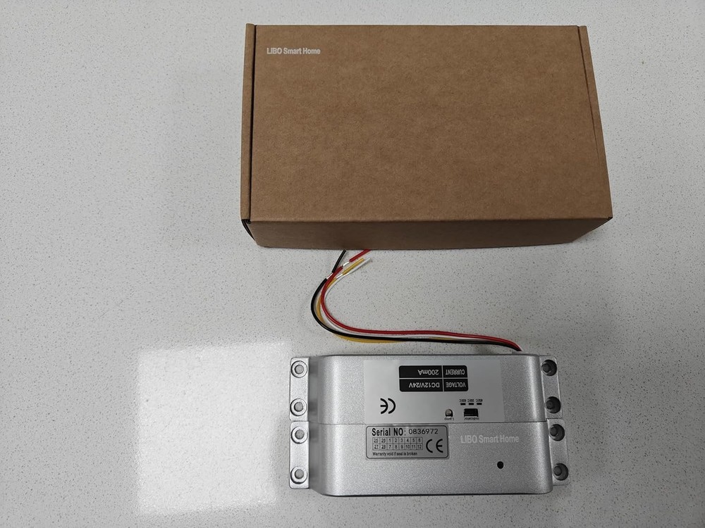 Electronic Drop Bolt Lock with Time Delay - Reliable DC 12V Fail Safe Security