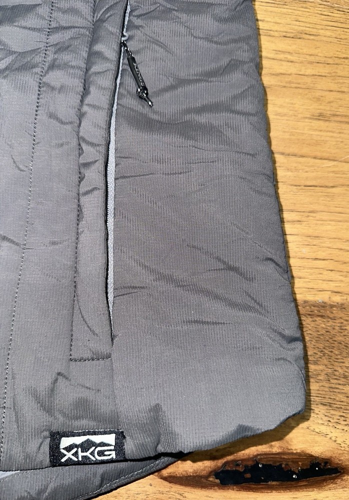 King's XKG Boulder Gray Soft Shell Transition Flex Jacket Sz L
