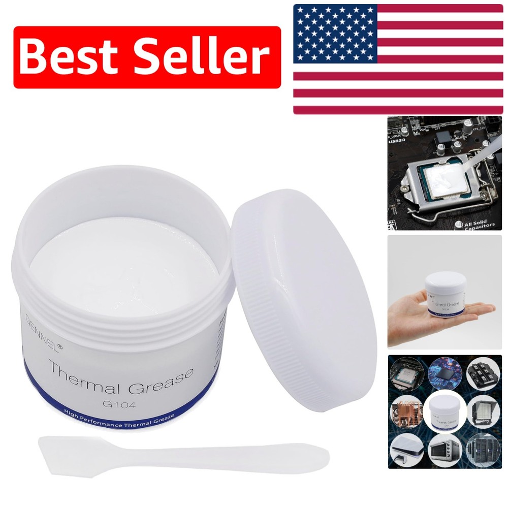 200g Silicone Thermal Compound Grease for Optimal Heatsink Cooling Effectiveness