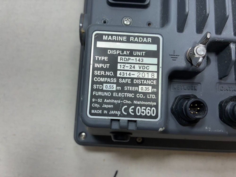 Furuno RDP-143 NavNet VX1 7" Navionics FishFinder Radar GPS Chartplotter