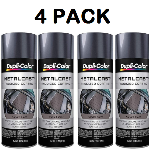 Anodized Smoke Gray Coating High Temp Caliper Paint & Engine Enamel Gloss Spray
