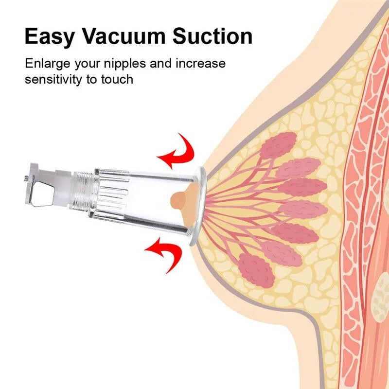 2PCS-Nipple-Clit-Clitoral-Pump-Cylinders-Increase-Sensitivity-Vacuum-Suction