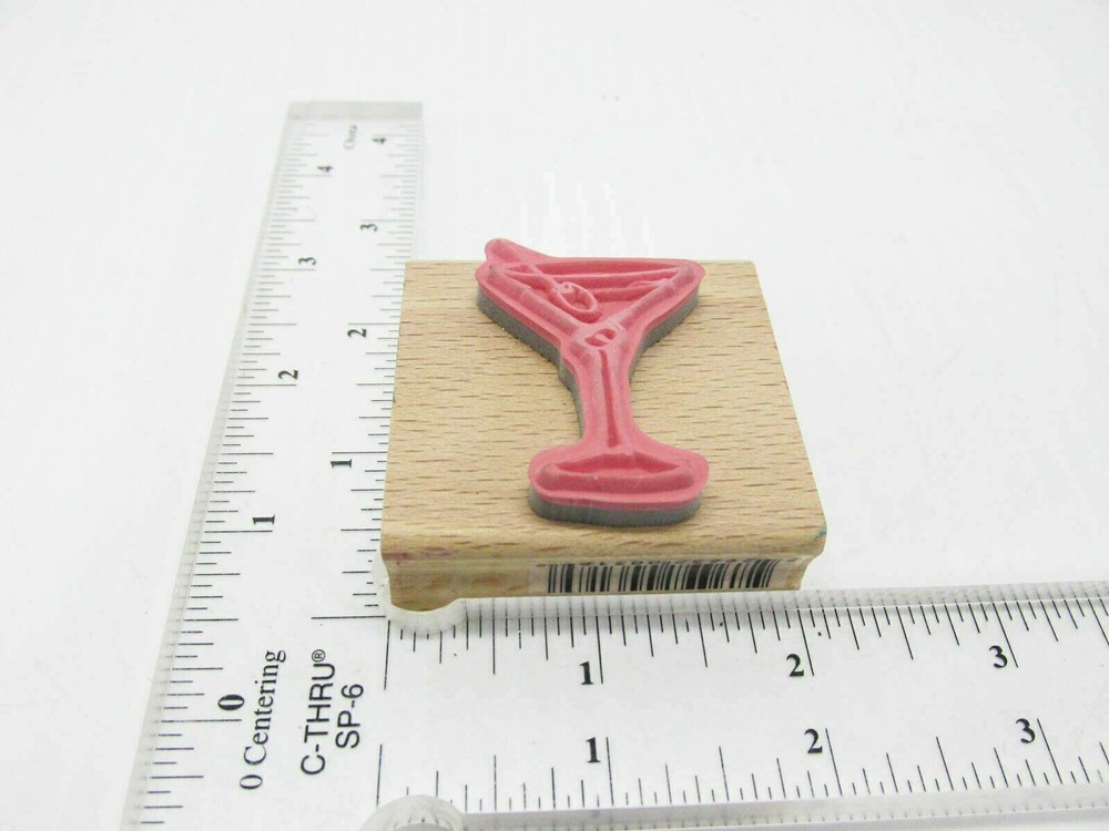 Drinks Rubber Stamp - Stamp Set A800