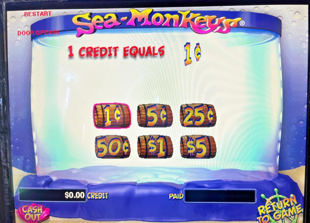 IGT I-game Sea Monkeys Software