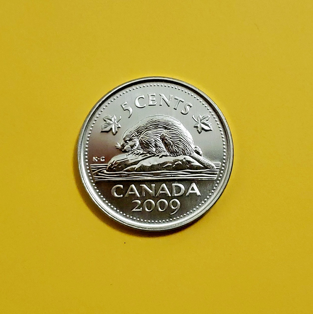 2009 Canadian Specimen Nickel