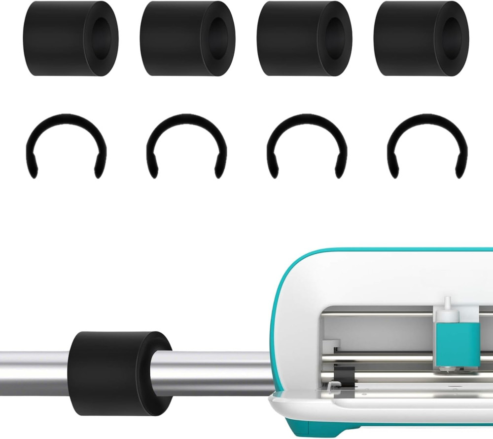 Replacement Spare Rubber Rollers for Cricut Joy and Rubber Roller Resolution, Ke