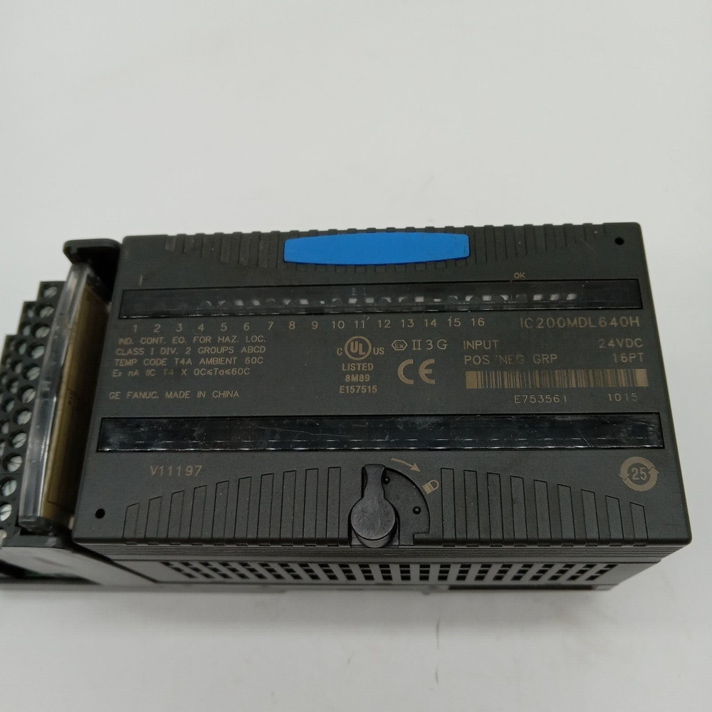 GE IC200MDL640H Input Module IC200MDL640H