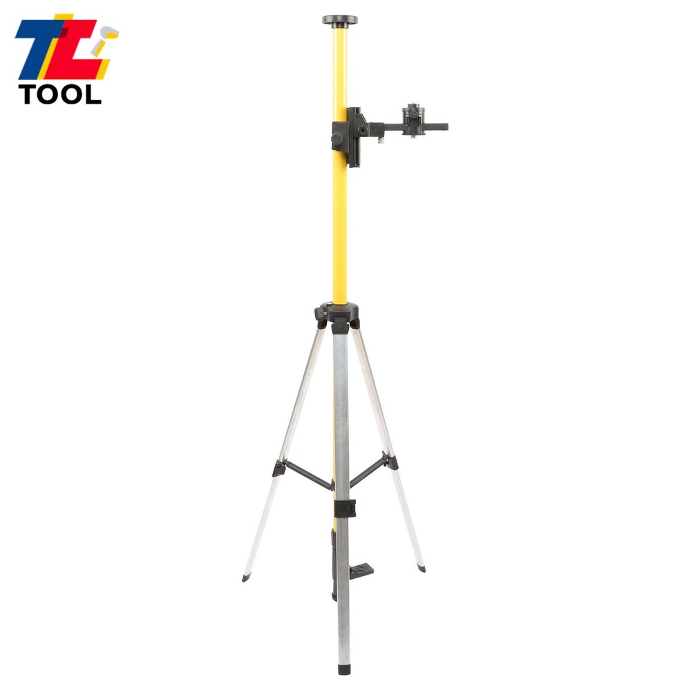 3.7M Laser Pole 12 Ft Laser Level Pole With Tripod Adjustable Telescoping