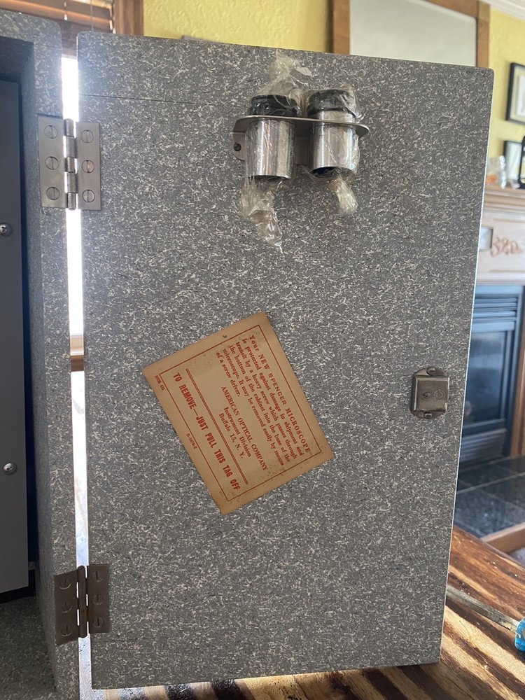 ao spencer microscope vintage