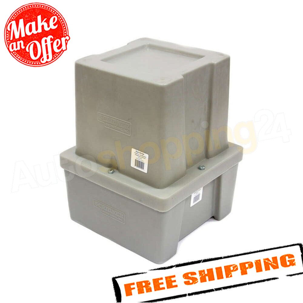 Scribner 5199 Gray Plastic 3rd Member Storage Case