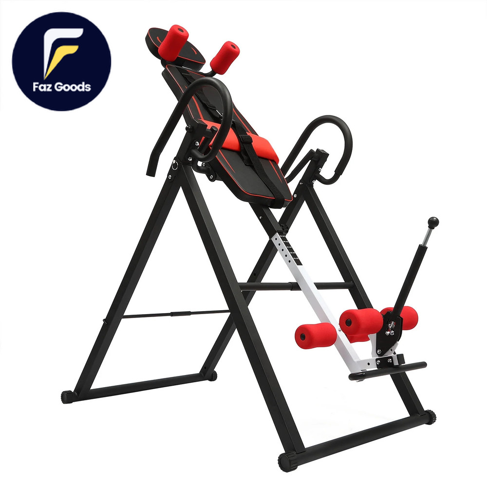 Inversion Table Heavy Duty Hang Upside down Gravity Back Therapy Pain Relief New