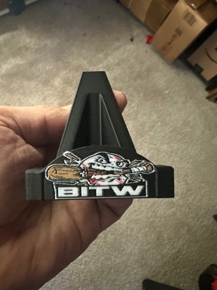 3D Printed Bleacher Card Display with 8 Custom Removable stands and Custom