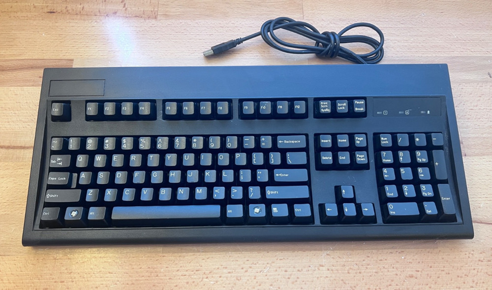 Key Tronic Arc Solutions Wired USB Keyboard E03600U2 Operator Keyboard TESTED