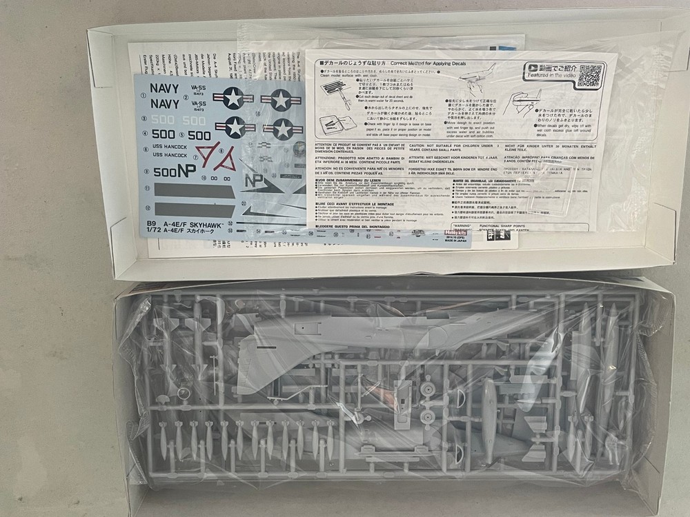 1:72 Hasegawa A-4E A-4F Skyhawk
