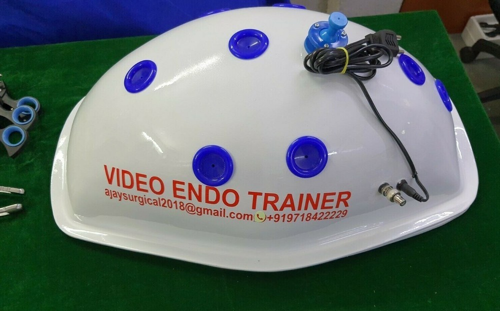 Laparoscopic Simulator Endo-Trainer with complete Set Kit Endoscopy Instruments