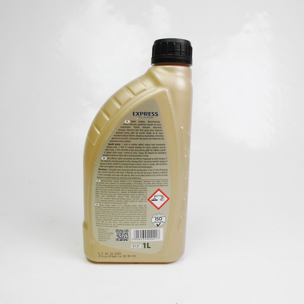 K2 Car Shampoo Express With Corrosion Preventative 1L K131