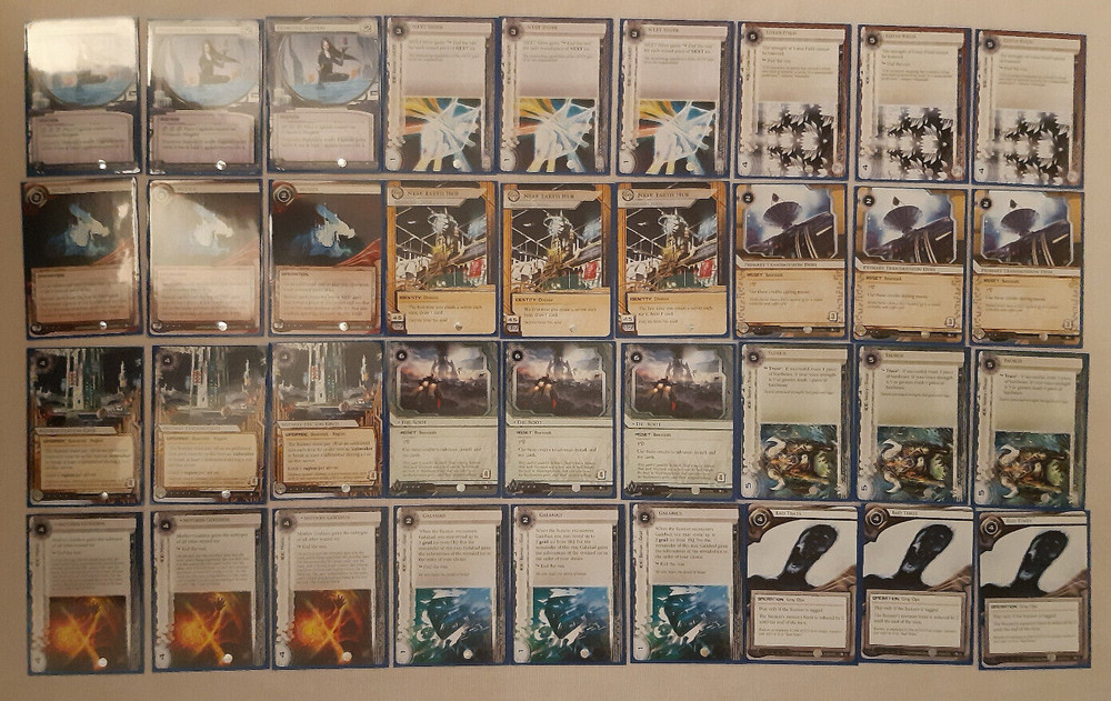 Android Netrunner, Upstalk, Lunar Cycle data pack, cards+leaflet, ENG