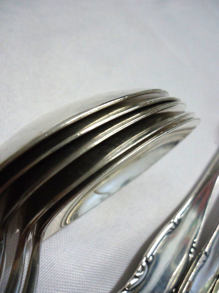 PRUNUS 90 SILVERPLATE SPOON,FORKS 8-PIECES