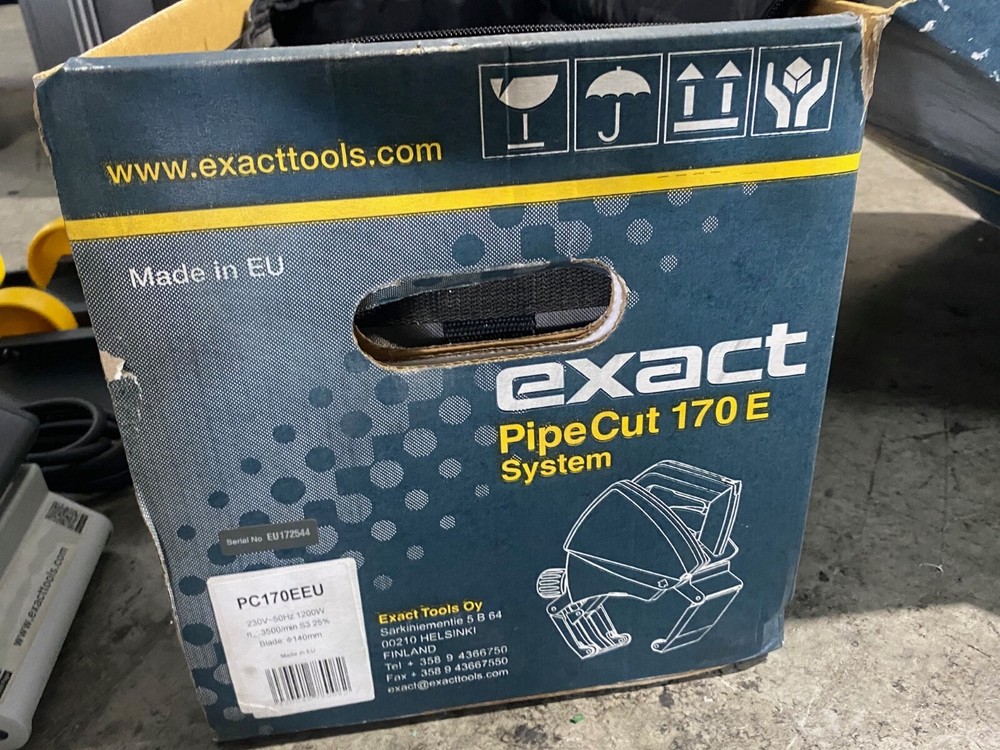 Exact PipeCut 170E Pipe Cutting System New