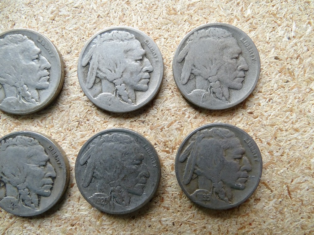 8 Assorted Buffalo Nickels / FedEx FS / 414933_8bn