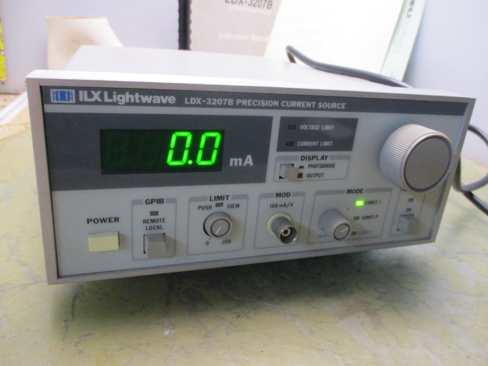 ILX Lightwave LDX-3207B Precision Laser Diode Current Source {Y-1.5}