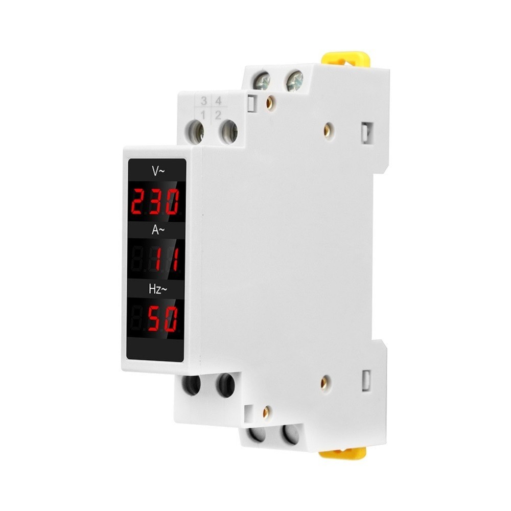 Real Time Data Single Phase Digital Voltmeter AC80 500V Digital Display
