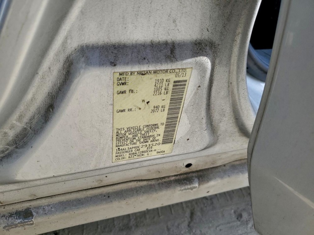 ALTIMA 2013 Glove Box 4927519