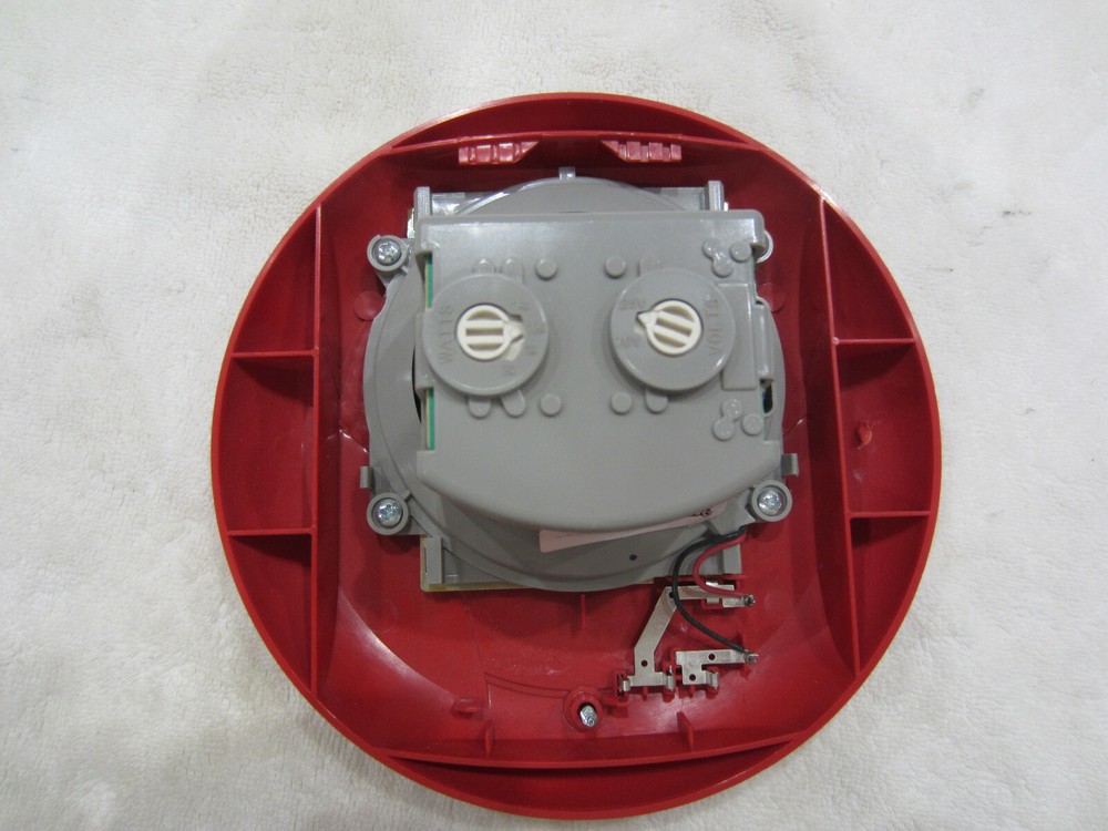 SYSTEM SENSOR SPCR CEILING SPEAKER RED FIRE ALARM GENERAL SIGNALING EQUIPMENT