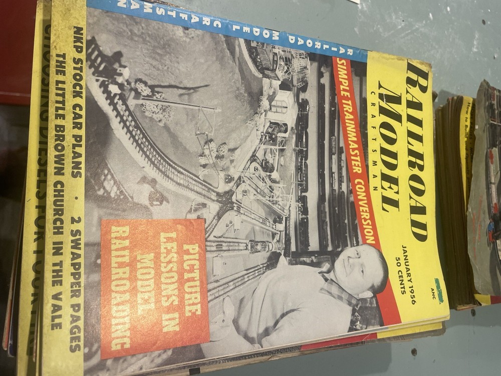 model train magazines from the 1950’s