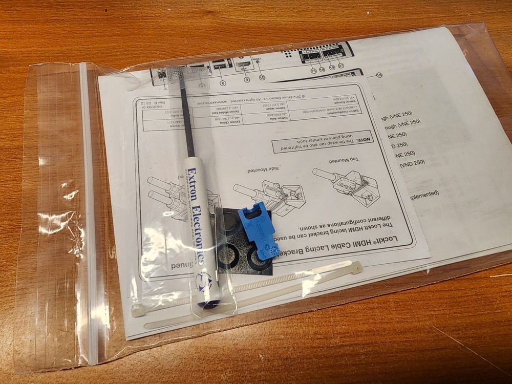 NEW EXTRON VND-250 Decoder HDMI, Audio, USB K&M REAL-TIME STREAMING 60-1275-01