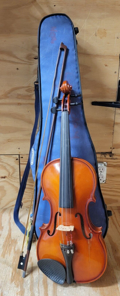 C. Meisel Violin with Bow and Carrying Case