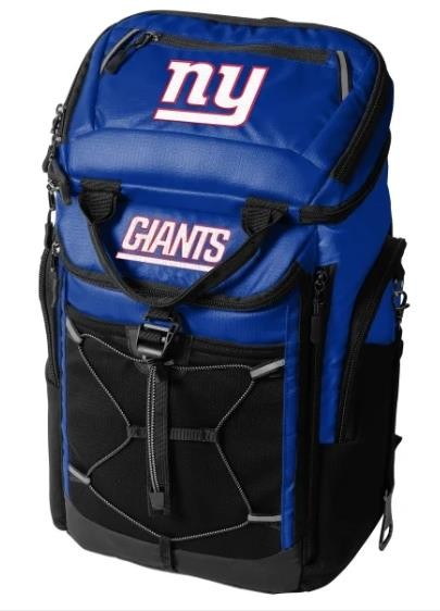 New York Giants Backpack Cooler, Leakproof, Includes Bottle Opener