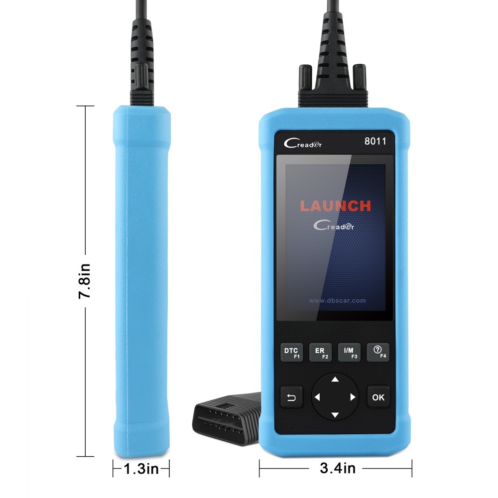 LAUNCH CR8011 Car OBD2 Scanner Auto Code Reader Engine Diagnostic Scan Tool BMS