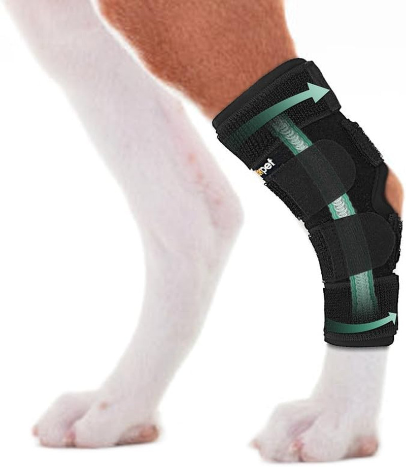 Dog Rear Leg Brace for Hock Joint, Compression Wrap Strong Support Back Leg for