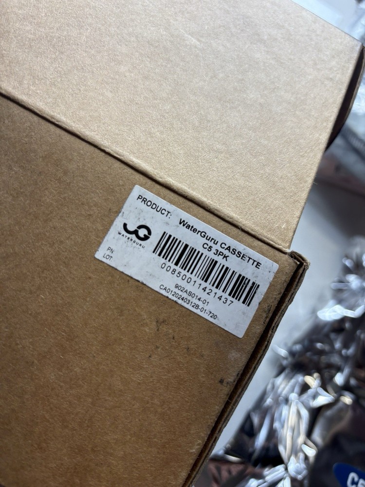 WaterGuru C5 Cassette 3-Pack Pool Testing Kit for Chlorine, pH, Alkalinity