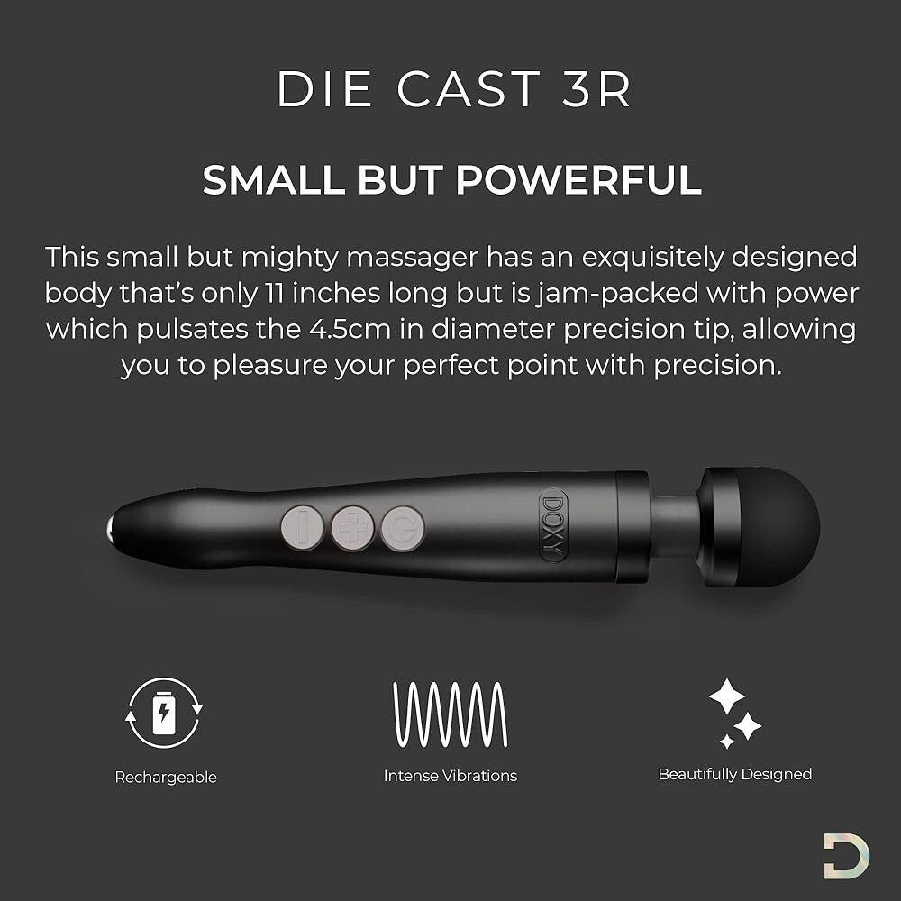 Doxy Die Cast 3R Rechargeable Cordless Wand