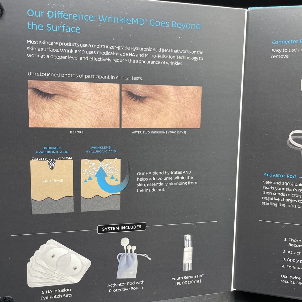 WrinkleMD Brow Hyaluronic Acid Deep Infusion System