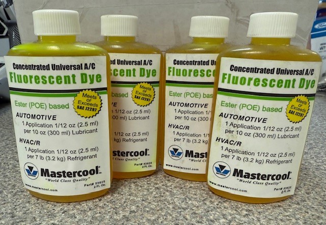 Mastercool 53625 Dye pack of 4
