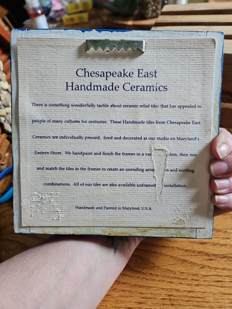Chesapeake Handmade Ceramics Frog Tile