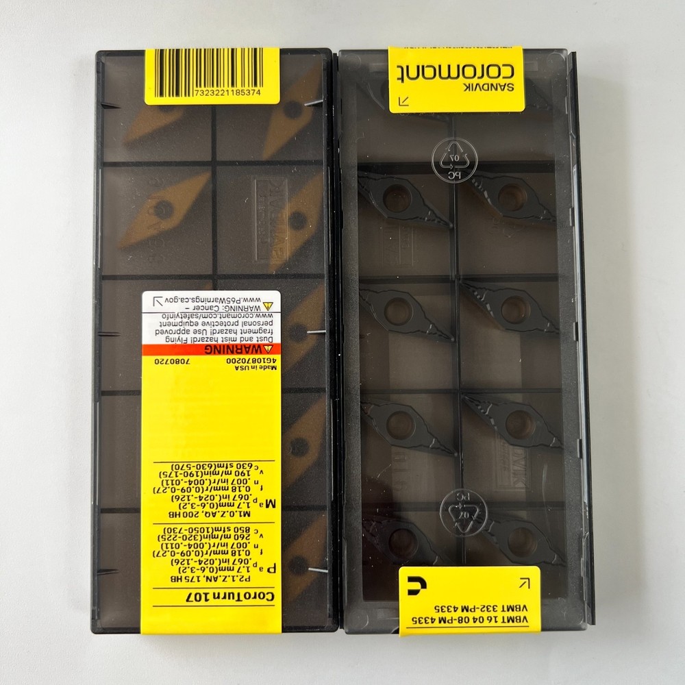 10Pcs/BOX  VBMT160408-PM 4335