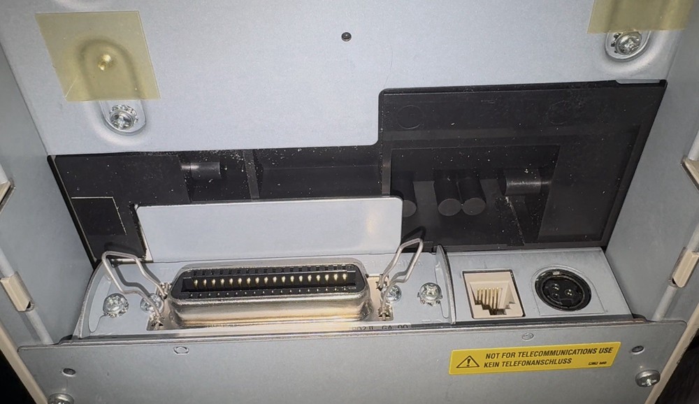 Epson TM-U220PD POS Dot Matrix Receipt Printer Grey Parallel - Tested Powers On