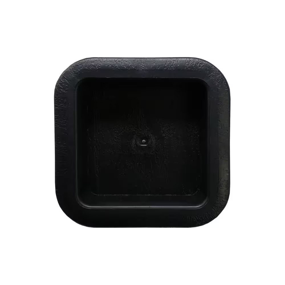 6 In. Black Bed Risers (4-Pack)