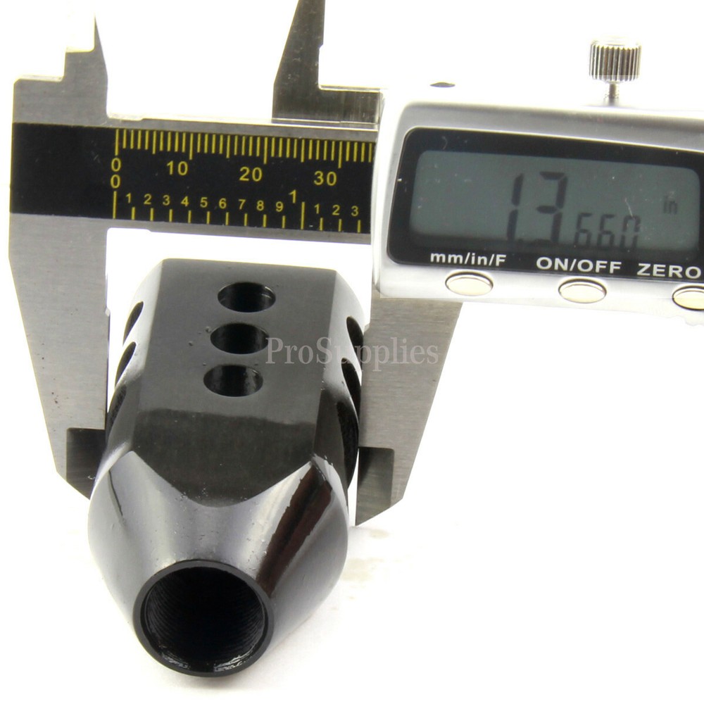 HOT! Tanker Style Muzzle Brake Triangular Baffl 5/8x24 Pitch for .308