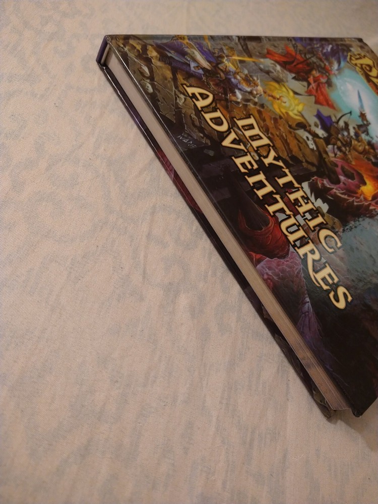 Pathfinder Mythic Adventures Dungeons and Dragons Very Fine Condition